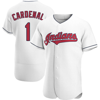 Authentic Jose Cardenal Men's Cleveland Guardians Home Jersey - White