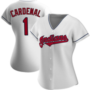 Authentic Jose Cardenal Women's Cleveland Guardians Home Jersey - White