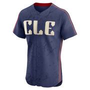 Elite Jose Cardenal Men's Cleveland Guardians 2024 City Connect Jersey - Navy