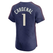 Elite Jose Cardenal Men's Cleveland Guardians 2024 City Connect Jersey - Navy