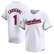 Limited Jose Cardenal Men's Cleveland Guardians Home Jersey - White