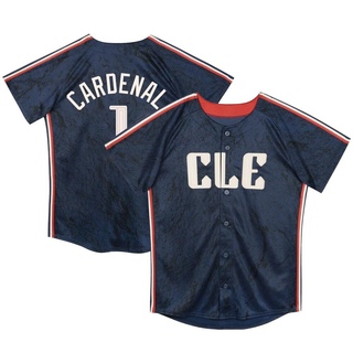 Limited Jose Cardenal Toddler Cleveland Guardians Preschool & 2024 City Connect Jersey - Navy