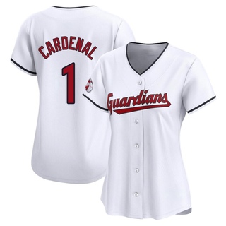 Limited Jose Cardenal Women's Cleveland Guardians Home Jersey - White