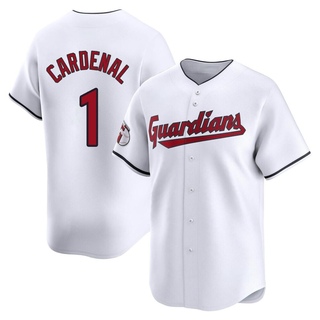 Limited Jose Cardenal Youth Cleveland Guardians Home Jersey - White