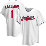 Replica Jose Cardenal Youth Cleveland Guardians Home Jersey - White