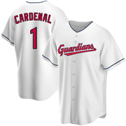 Replica Jose Cardenal Youth Cleveland Guardians Home Jersey - White